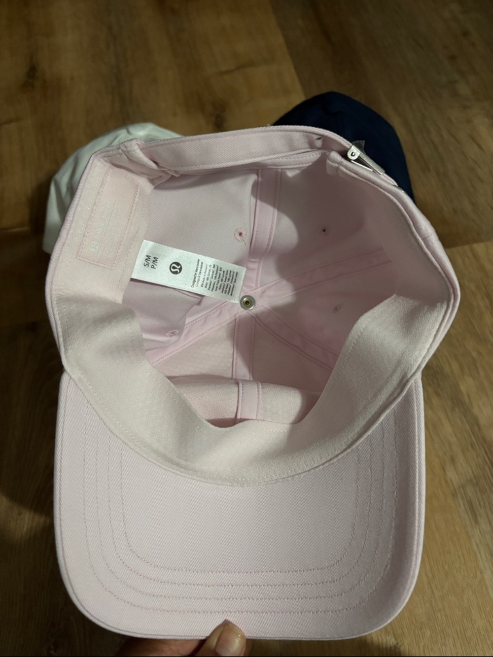 lululemon athletica Pink, White & Navy Tennis Club Baseball Caps - Picture 5 of 10